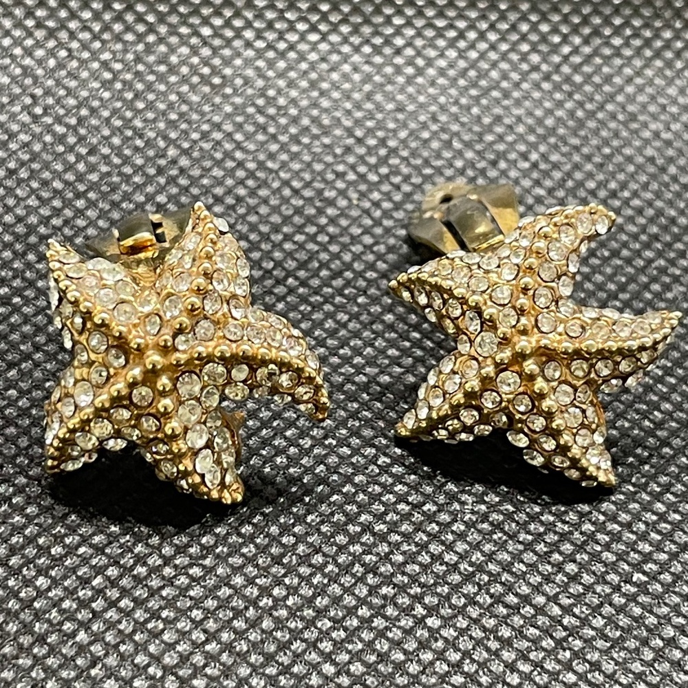 Ciner Starfish Earrings